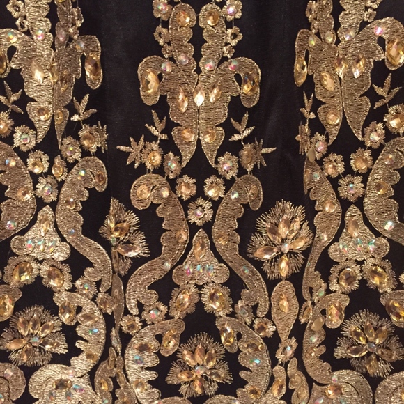 Dave and Johnny black homecoming dress - Picture 4 of 5